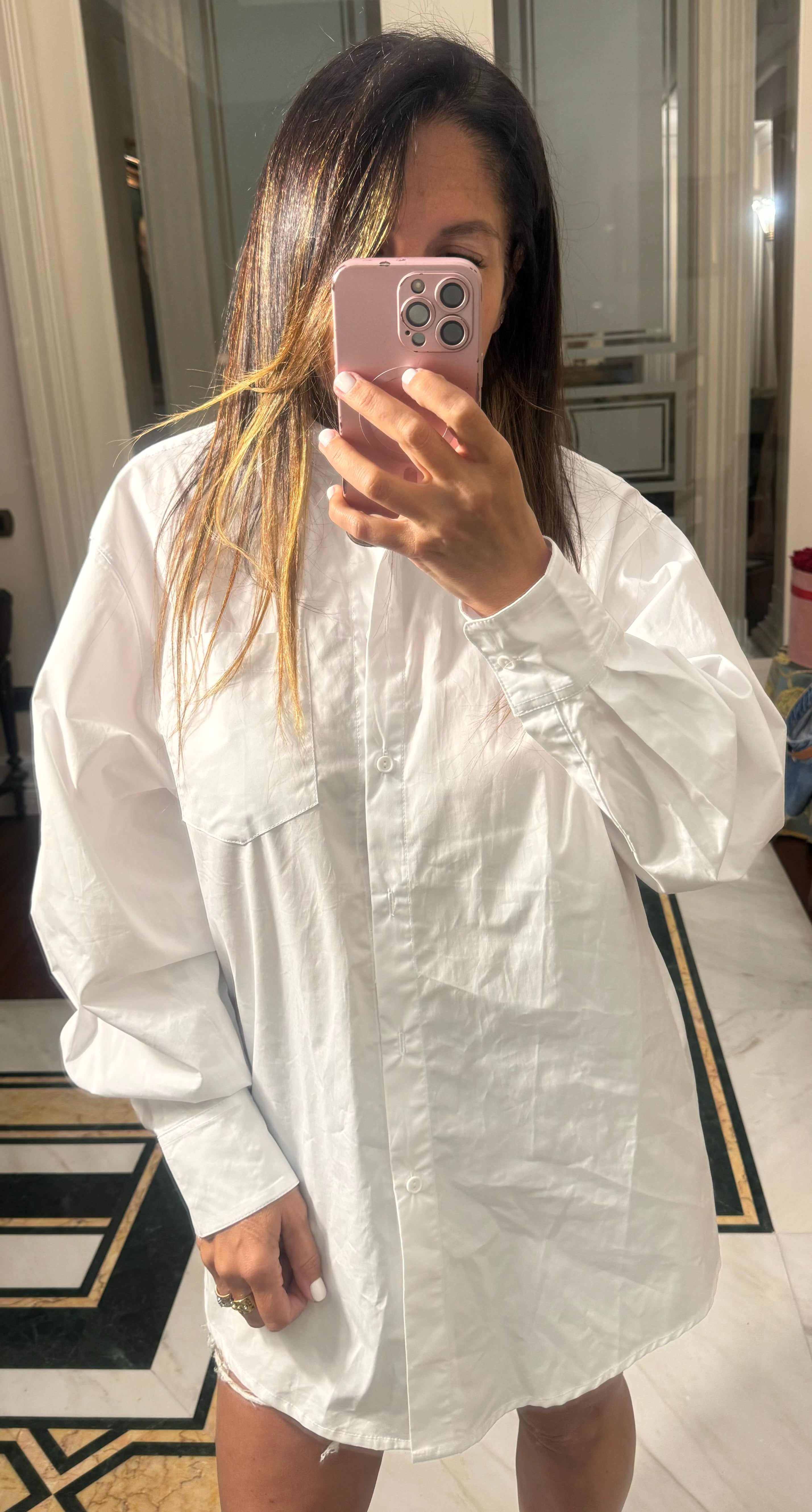 Camicia Open White