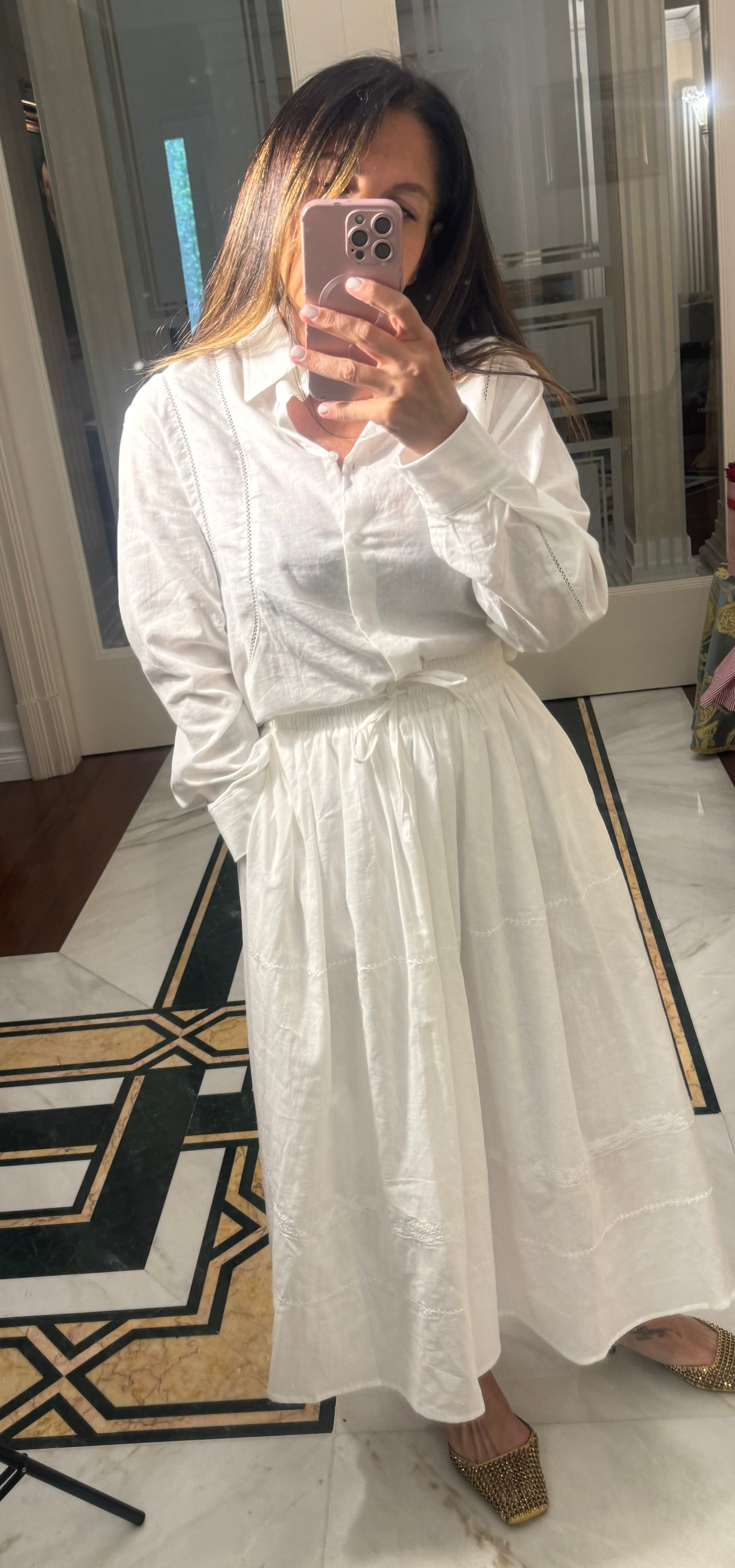 Camicia White Linen
