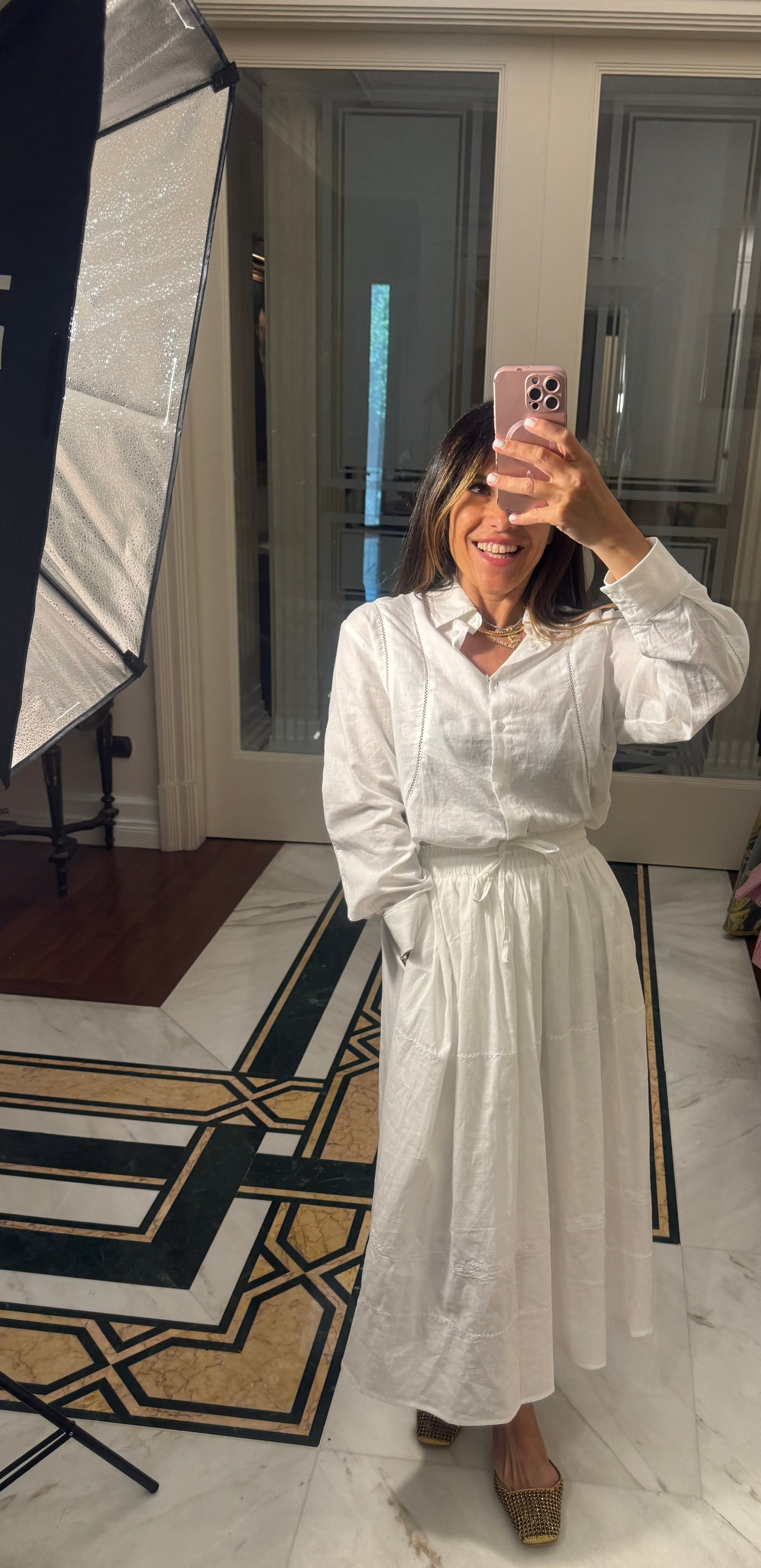 Gonna White Linen