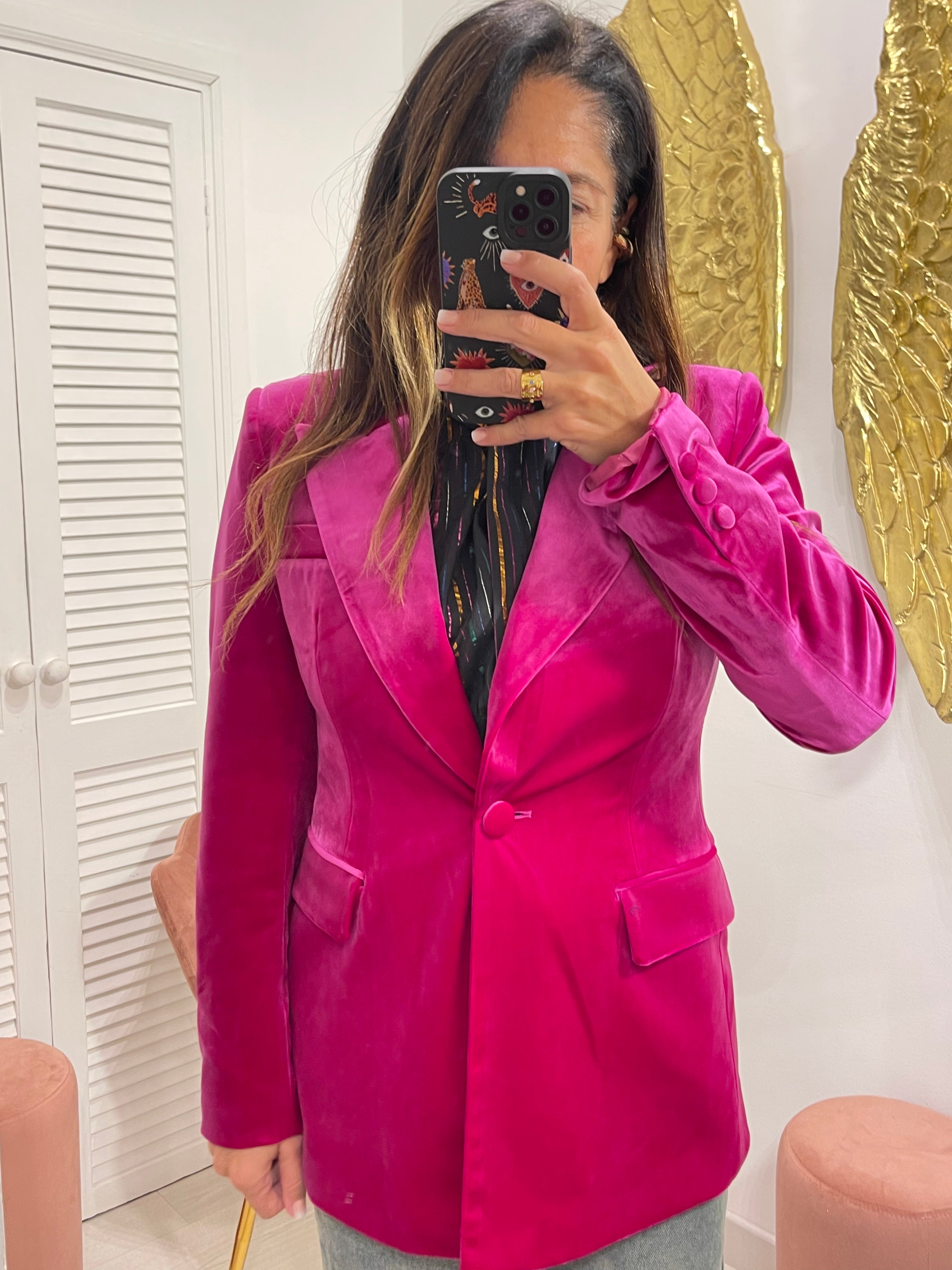 Blazer Fucsia