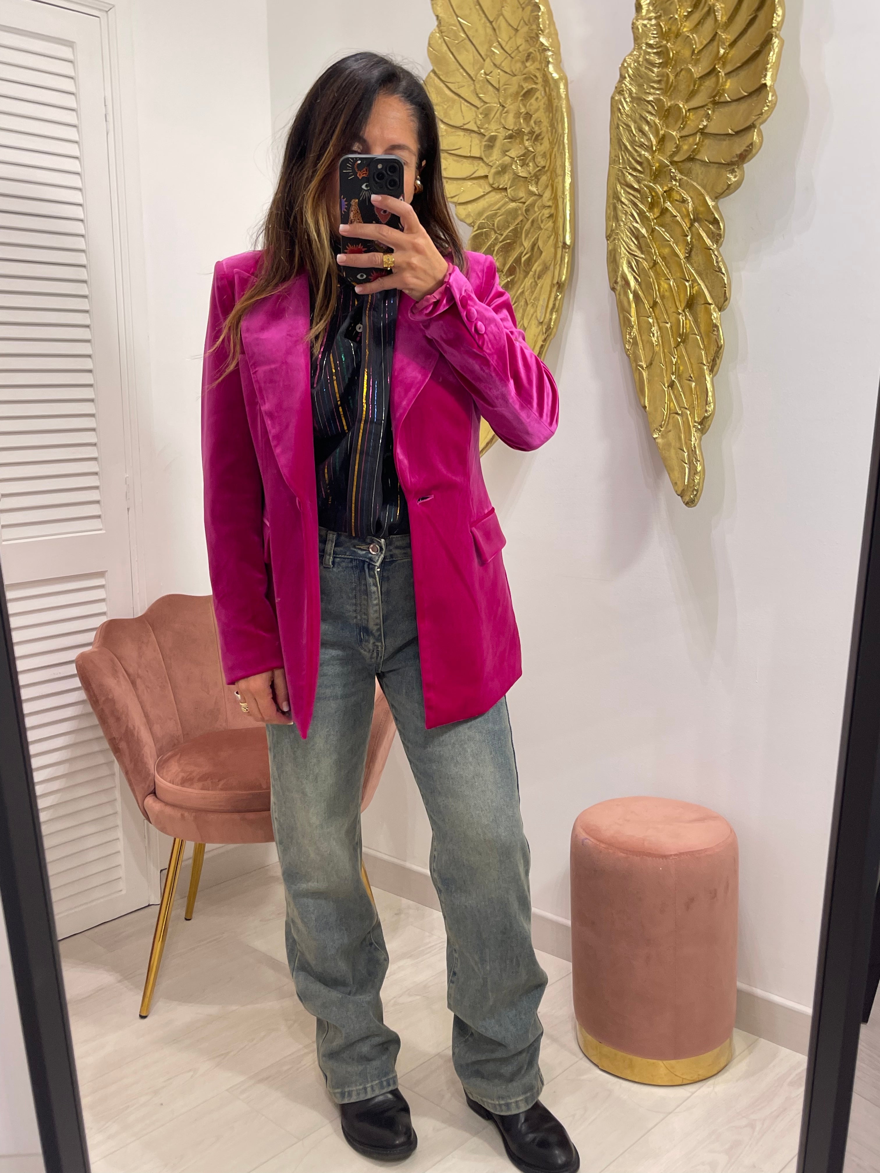 Blazer Fucsia