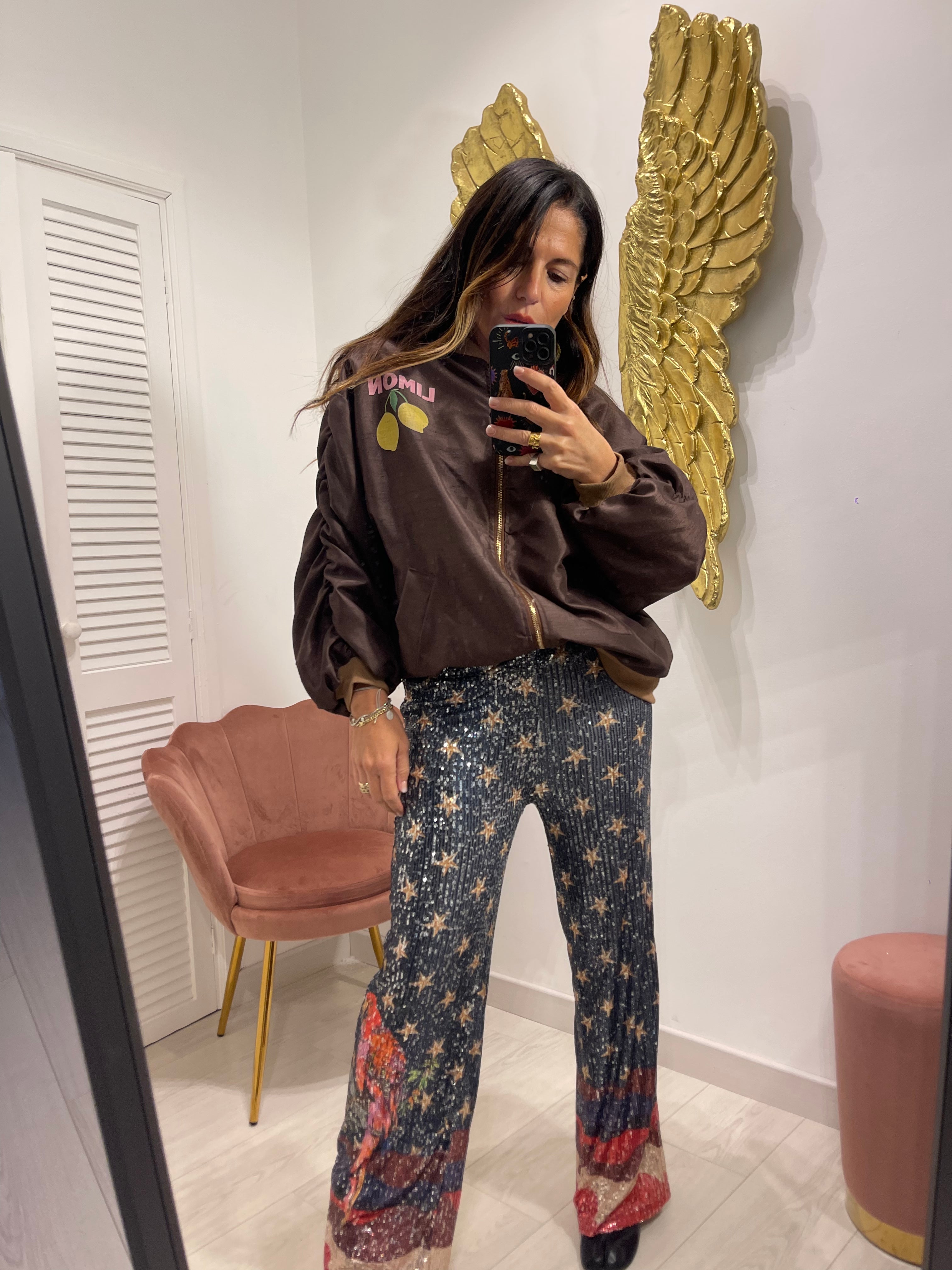 Pantalone Stars Paillettes